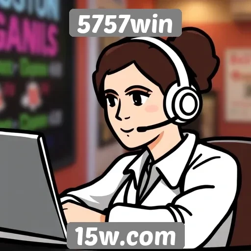 Suporte ao cliente do 5757win é eficiente